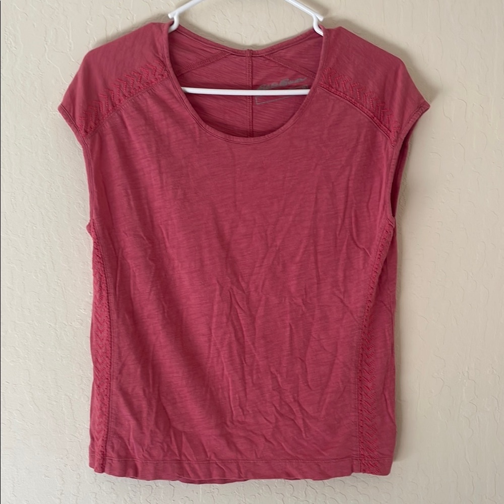 Eddie Bauer Women's Rose Short Sleeve Top